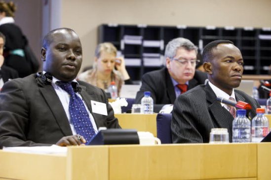 European Parliament. Subcommittee on Human Rights (DROI). Meeting. South Sudan: Enhancing capacities for human rights. A delegation from this country was present in the room. (EP Audiovisual Services 19/03/2013).