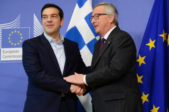 Jean-Claude Juncker, President of the European Commission, received Alexis Tsipras, Greek Prime Minister. It was the first visit of the latter to the EC since he took office on 26/01/2015. (EC Audiovisual Services, 4/2/1015).